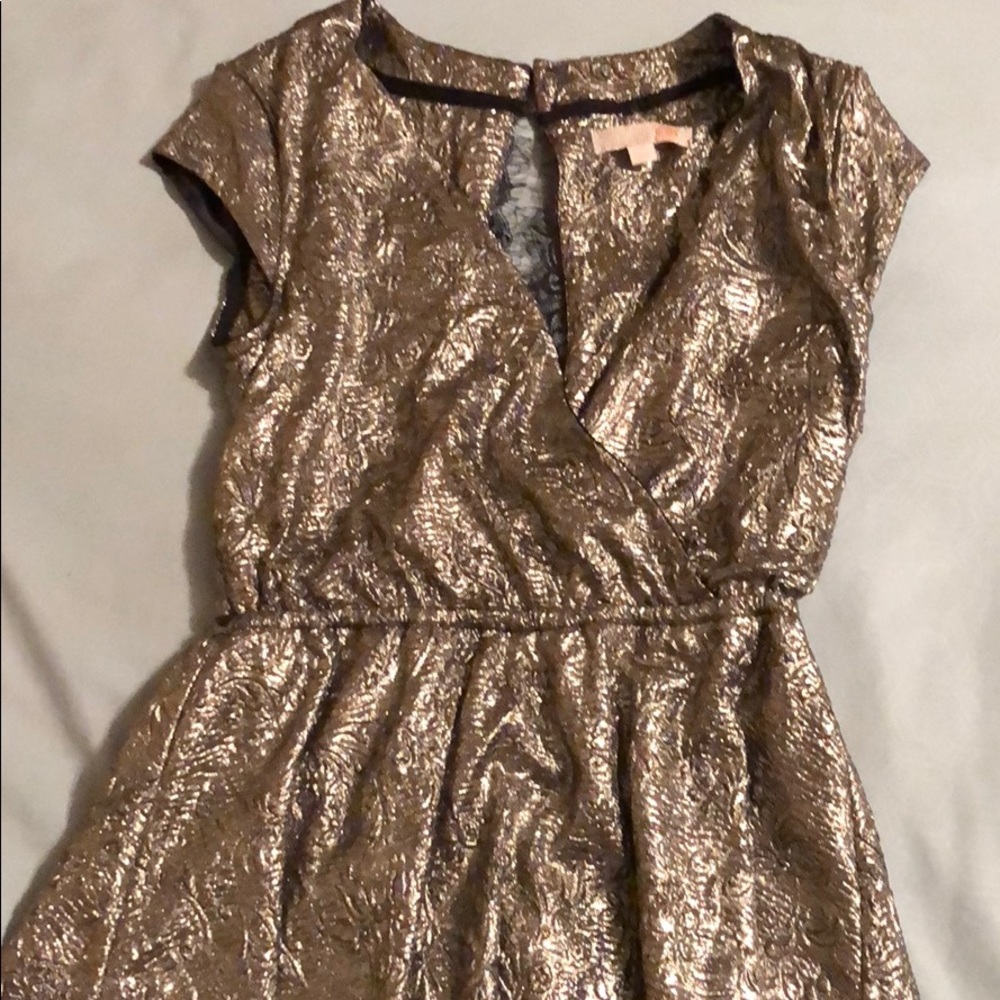 GB metallic dress